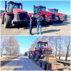 Передача двух тракторов К 742МСТ 1 в хозяйство ОАО ПК "Лазаревское"